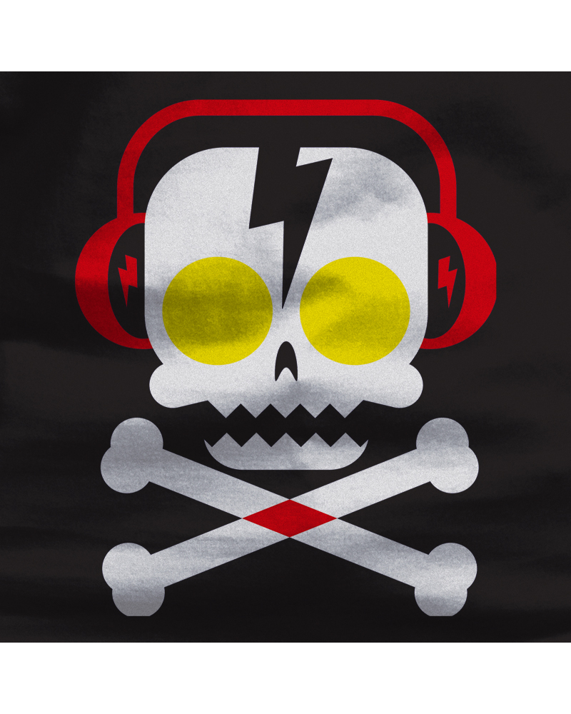 Skull Dj - Sudadera Niño Con Capucha