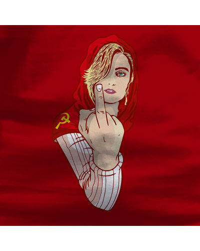 Camiseta Mujer Kaperucita Red - manga corta