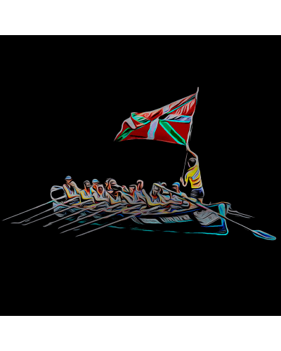 Gizonezkoen Kamiseta Mahuka Luzea - ARRAUNLARIAK