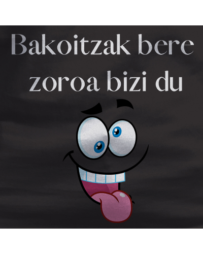 Gizonezkoen Txanodun Jertsea - Bakoitzak Bere Zoroz Bizi Du