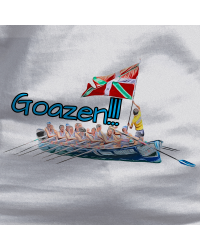 Gizonezkoen Kamiseta Mahuka Luzea - Goazen