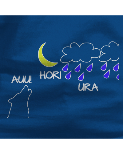 Haurren jertsea kaputxarekin - Hau Hori Hura