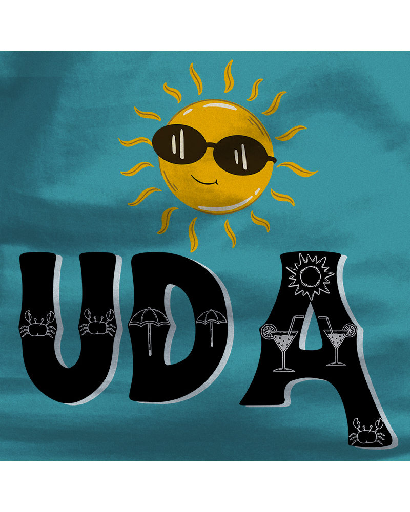 Camiseta Mujer Uda - manga corta