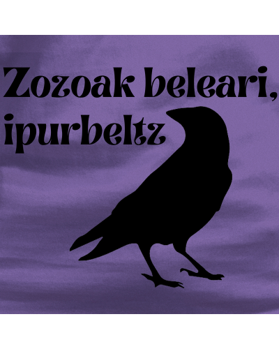 Zozoak Belari Ipurbeltz - Gizonezkoen Txanodun Jertsea