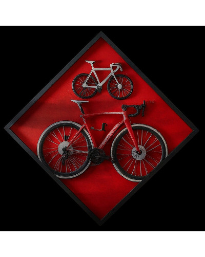 Camiseta Manga Larga Cuadro - Ciclista