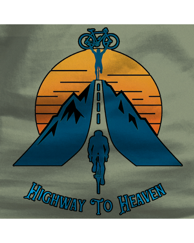 Higway To Heaven - Sudadera Hombre Con Capucha