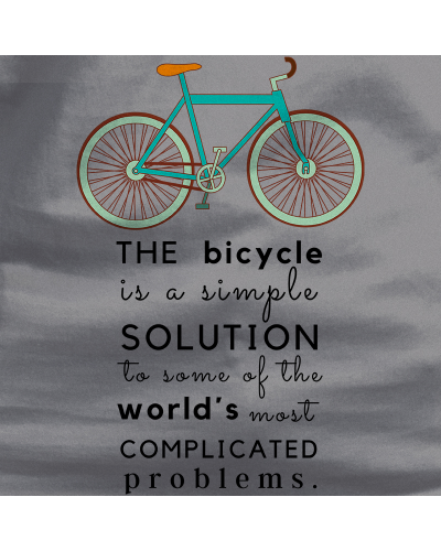 Sudadera mujer con capucha BIKE THE SOLUTION  La Kamiseta K Buskas