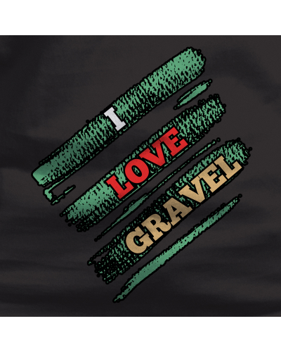 Sudadera mujer con capucha LOVE GRAVEL  La Kamiseta K Buskas