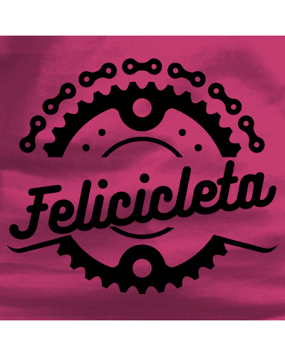 Sudadera mujer con capucha FELICICLETA  La Kamiseta K Buskas