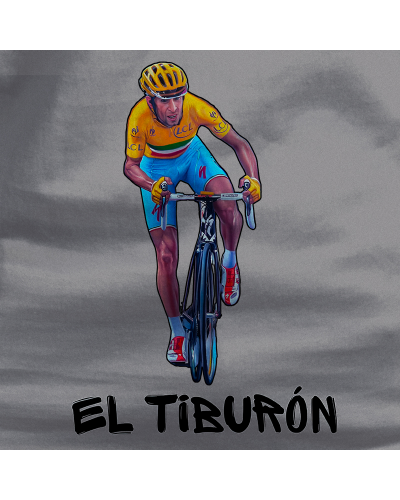 Camiseta Hombre Manga Corta - El Tiburón