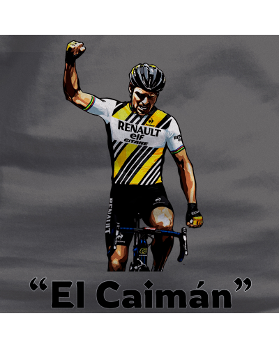 El caimán - Camiseta Hombre Manga Corta