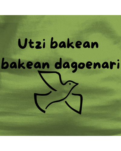 Emakumeen Txanodun Jertsea - Utzi Bakean Bakean Dagenari