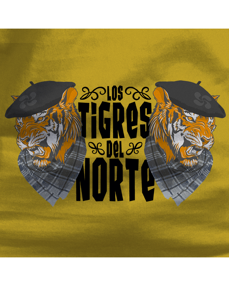 Los Tigres Del Norte - Camiseta Mujer Manga Corta