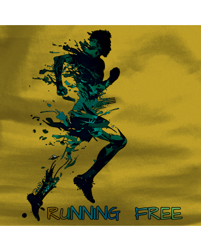 Running Free - Camiseta Mujer Manga Corta