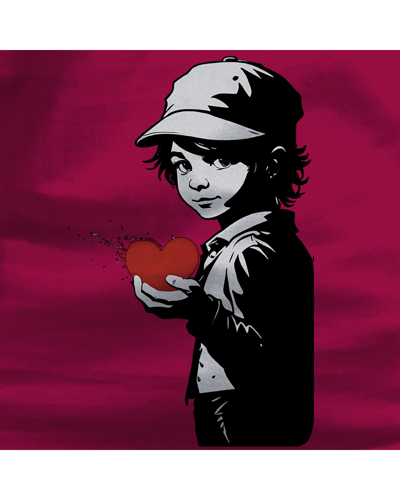 Corazón En Mano - Camiseta Niño Manga Corta