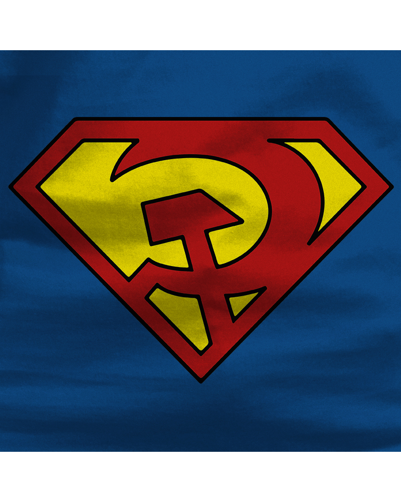 Camiseta Hombre Manga Corta - Superhombre Rojo