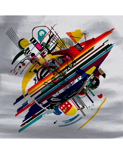 Kandinsky - Camiseta Mujer Manga Corta