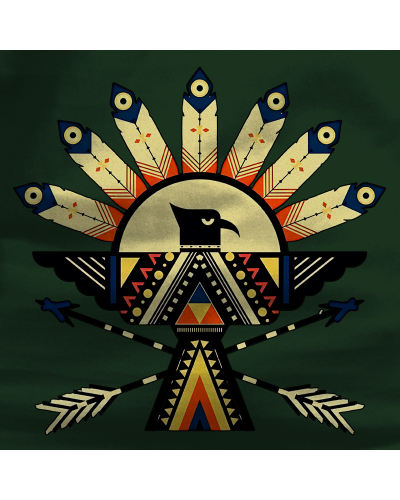 Sudadera hombre con capucha Navajo
