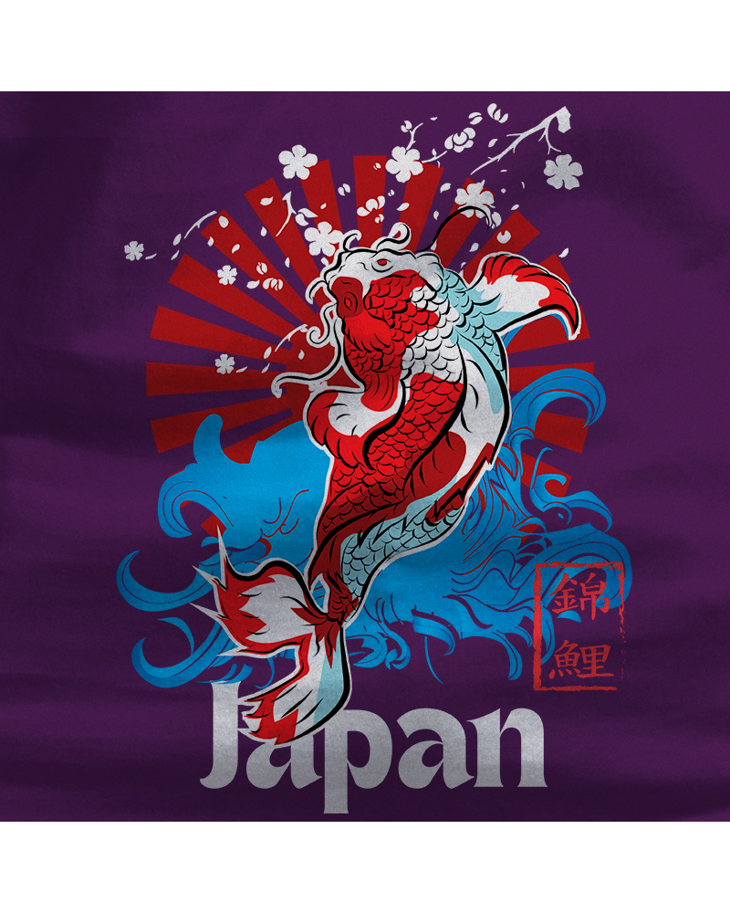 Camiseta hombre manga corta - Red Japan