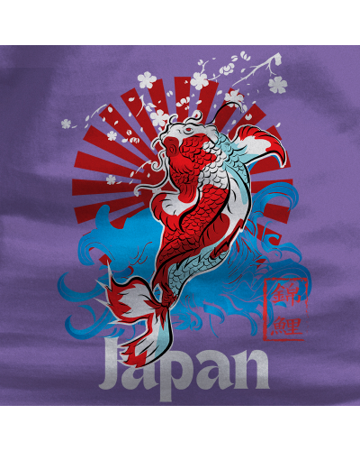 Sudadera hombre con capucha Red Japan