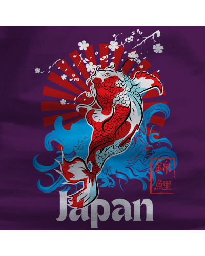 Sudadera mujer con capucha Red Japan