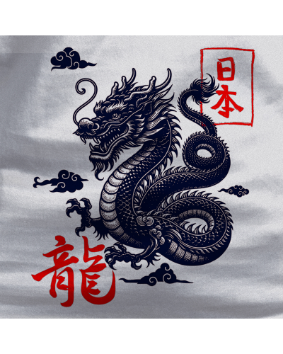 Dragón - Camiseta Mujer Manga Corta