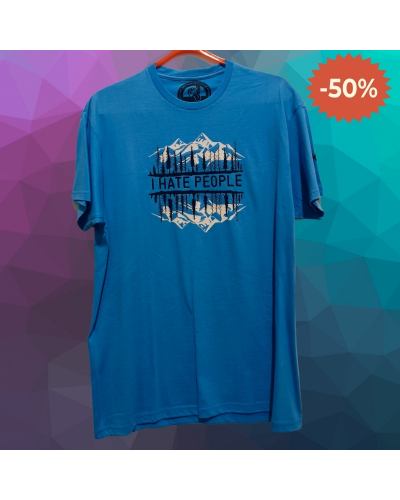 Camiseta Hombre Manga Corta I HATE PEOPLE