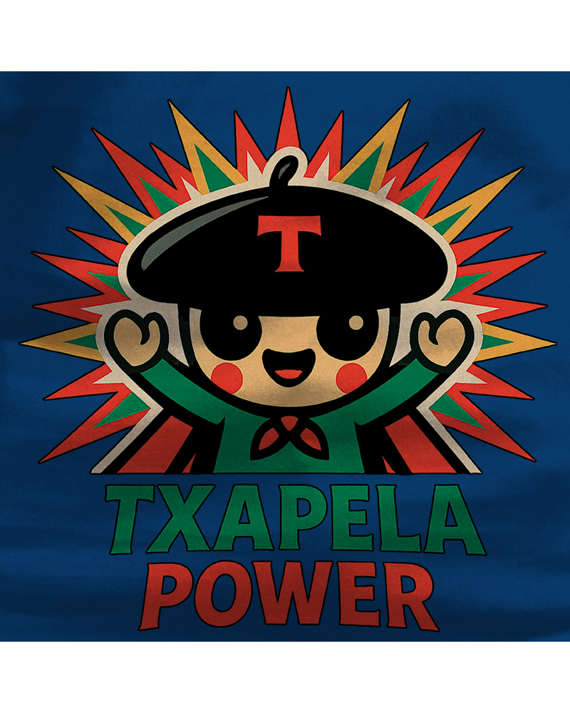 Haurren jertsea kaputxarekin – Txapela Power