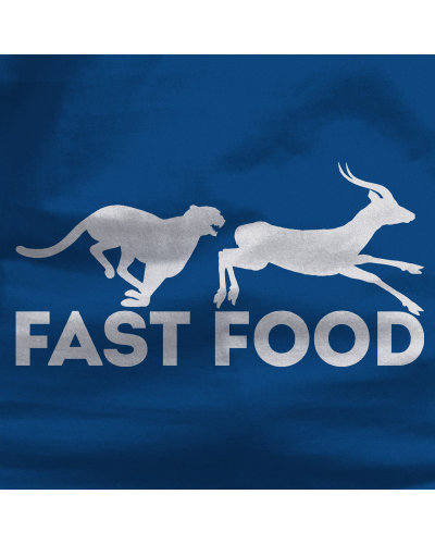 Fast Food - Camiseta Hombre Manga Larga
