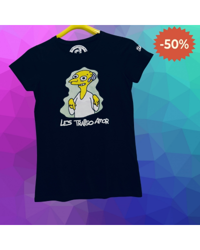 Camiseta Mujer Manga Corta LES TRAIGO AMOR