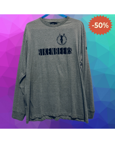 Camiseta Hombre Manga Larga BIKE N BEERS