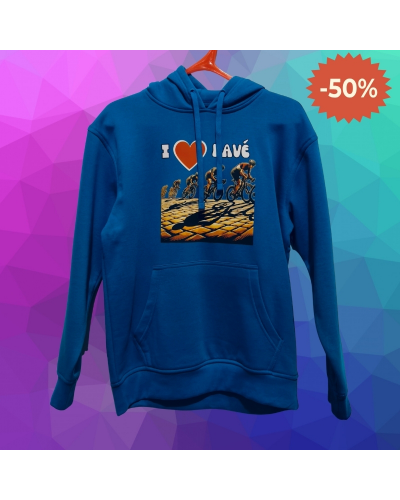Sudadera Hombre con Capucha LOVE PAVE