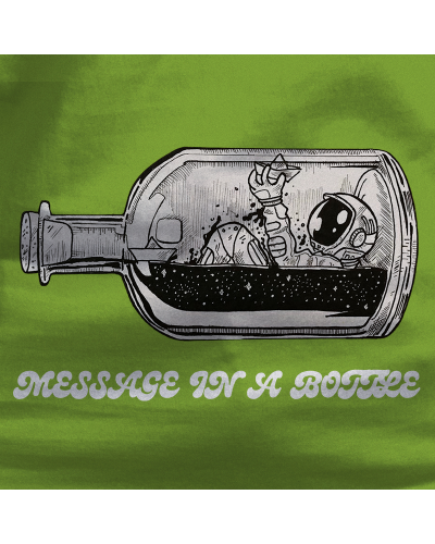Message In A Bottle - Camiseta Mujer Manga Corta