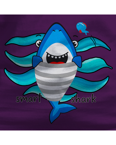 Smart Shark - Sudadera Niño Con Capucha