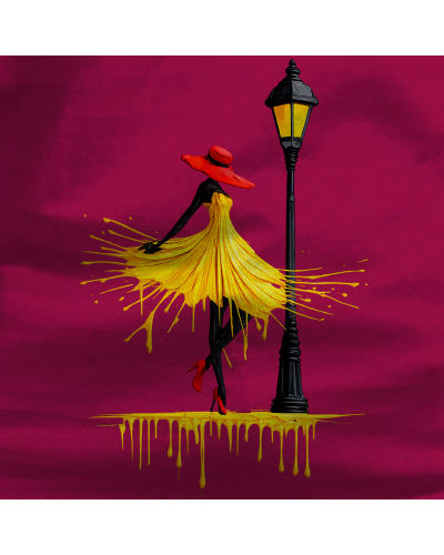 Sudadera mujer con capucha Yellow