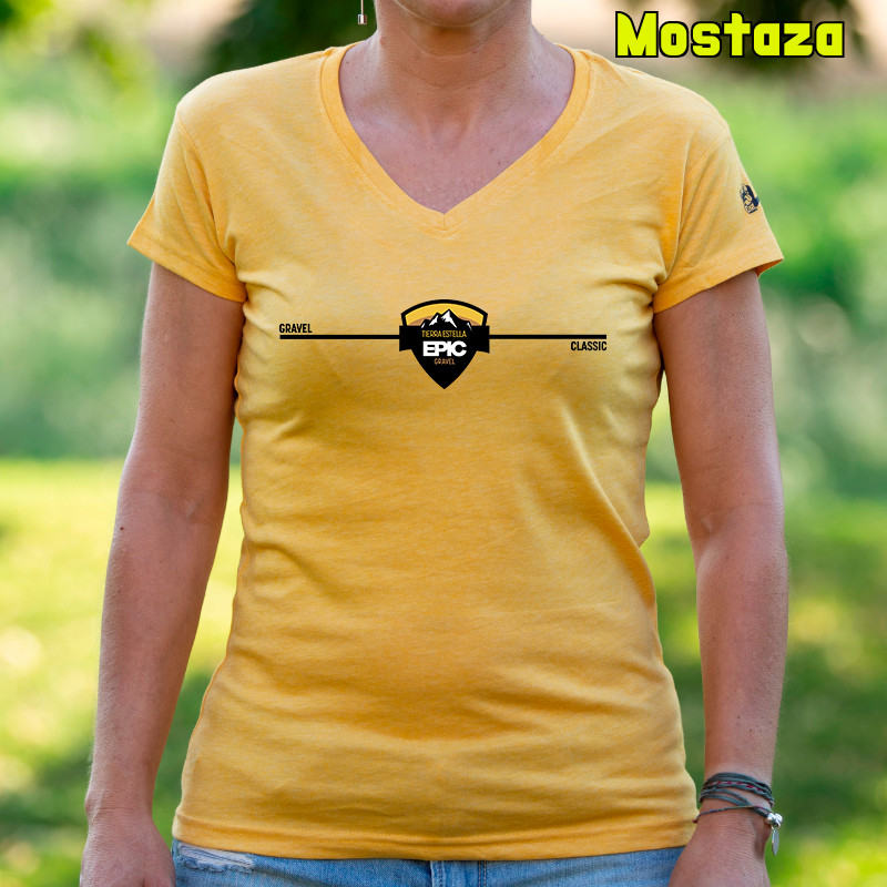 Camiseta Mujer Manga Corta - Gravel Classic