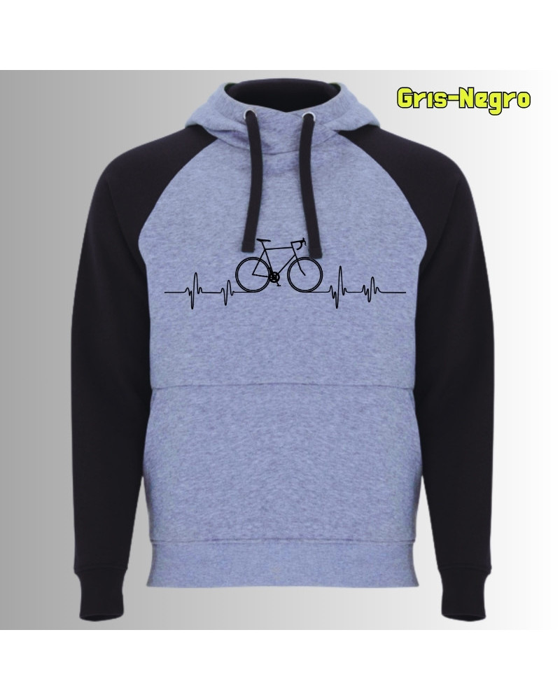 Bici Latido - Sudadera Bicolor Unisex