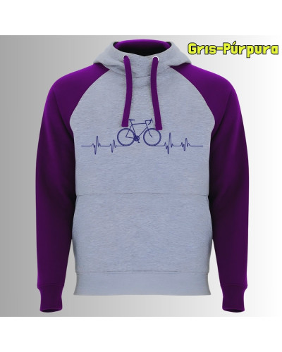 Bici Latido - Sudadera Bicolor Unisex