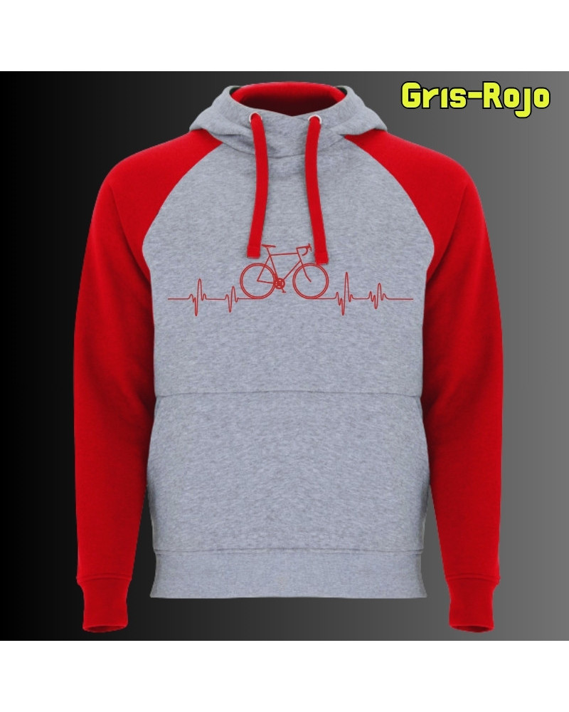 Bici Latido - Sudadera Bicolor Unisex