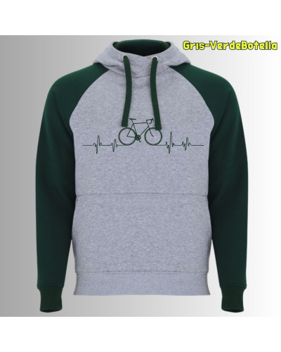 Bici Latido - Sudadera Bicolor Unisex