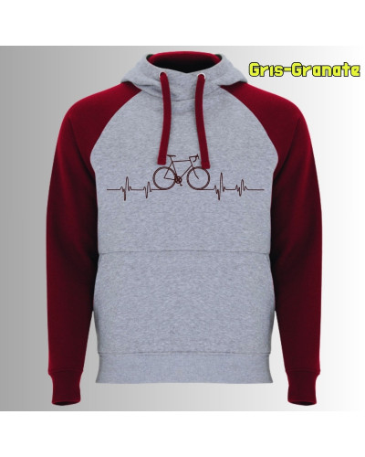 Bici Latido - Sudadera Bicolor Unisex