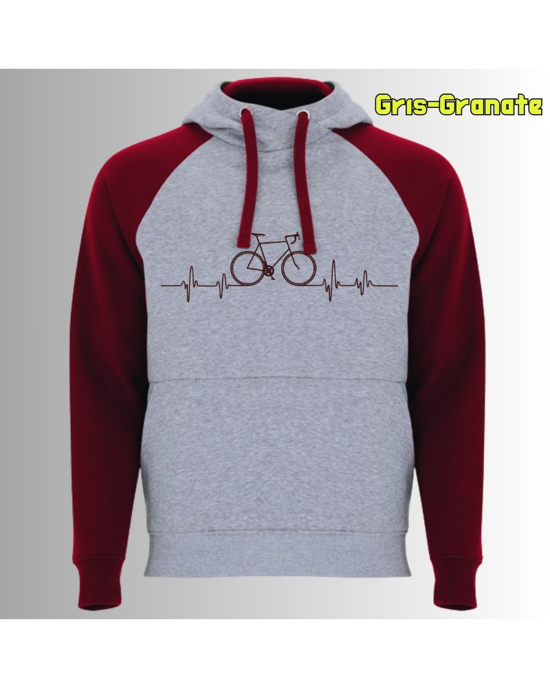 Bici Latido - Sudadera Bicolor Unisex