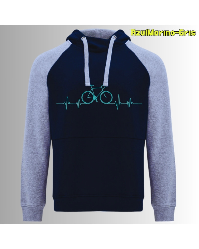 Bici Latido - Sudadera Bicolor Unisex