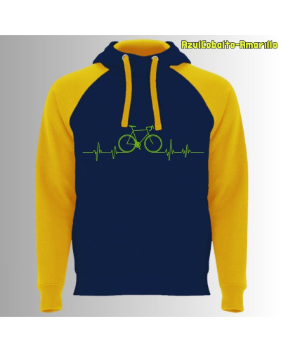 Bici Latido - Sudadera Bicolor Unisex