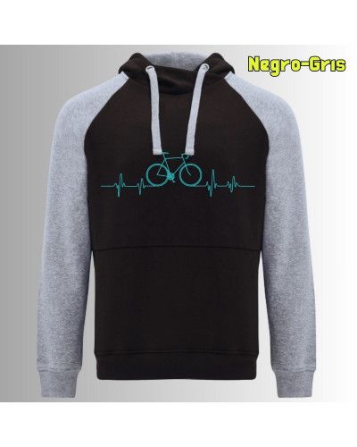 Bici Latido - Sudadera Bicolor Unisex