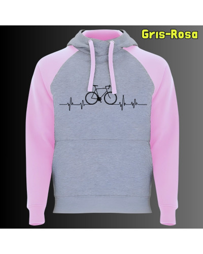 Bici Latido - Sudadera Bicolor Unisex