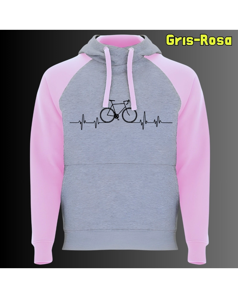 Bici Latido - Sudadera Bicolor Unisex