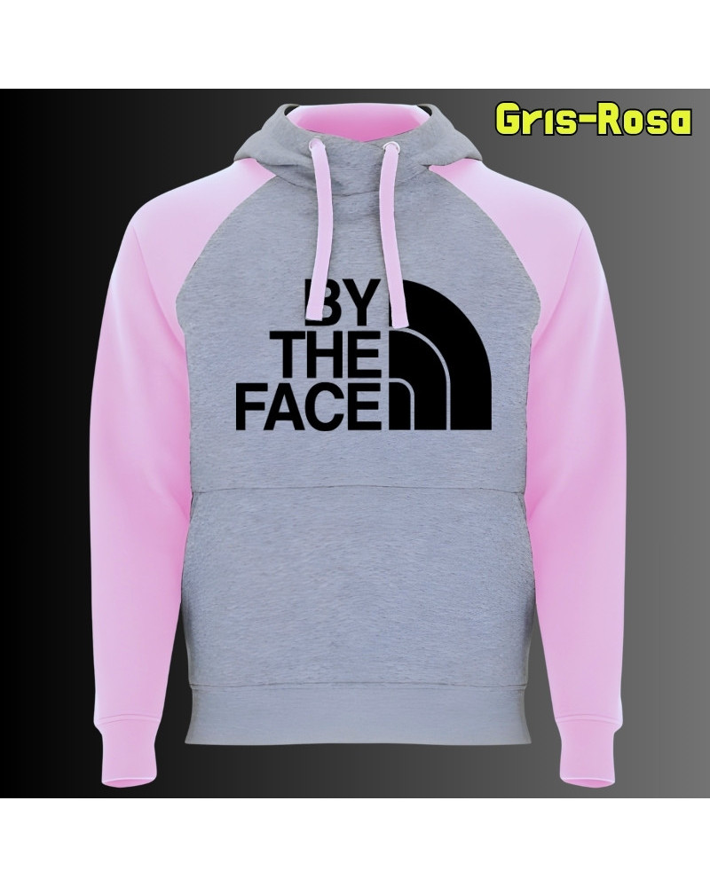 By The Face - Sudadera Bicolor Unisex