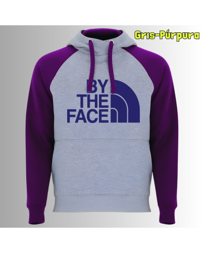 By The Face - Sudadera Bicolor Unisex