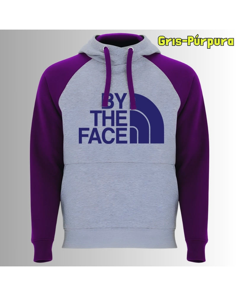 By The Face - Sudadera Bicolor Unisex